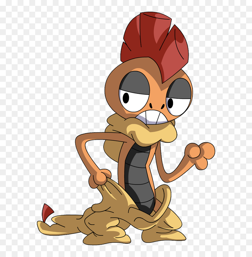 Pokemon Scrafty Is A Fictional Character Of Humans - Cutemonkey, HD Png Download - scrafty png