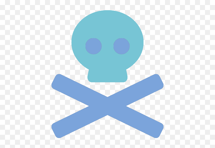 Toxic Cultures - Skull And Crossbones Font, HD Png Download - toxic sign png
