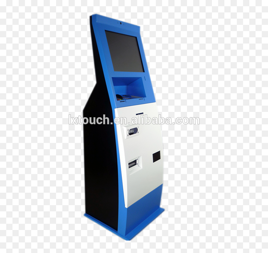 Customized Bitcoin Atm Kiosk Machine,self Service Payment - Interactive Kiosk, HD Png Download - atm machine png