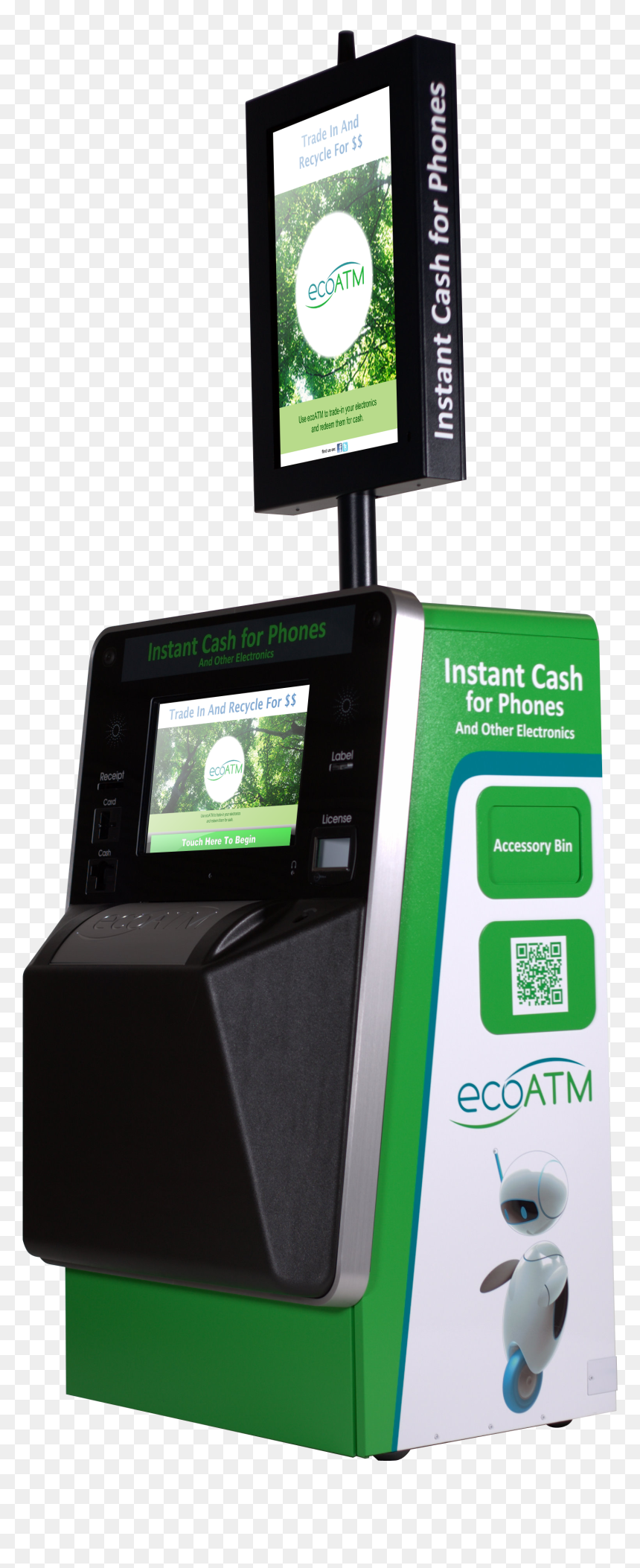 Maquina Que Compra Celulares, HD Png Download - atm machine png