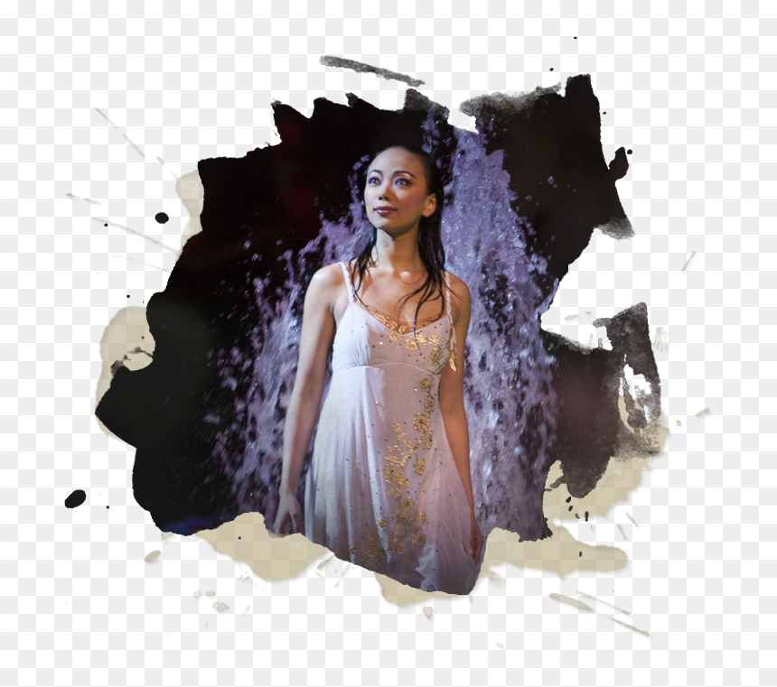 House Dancing Water Macau Cast, HD Png Download - person dancing png