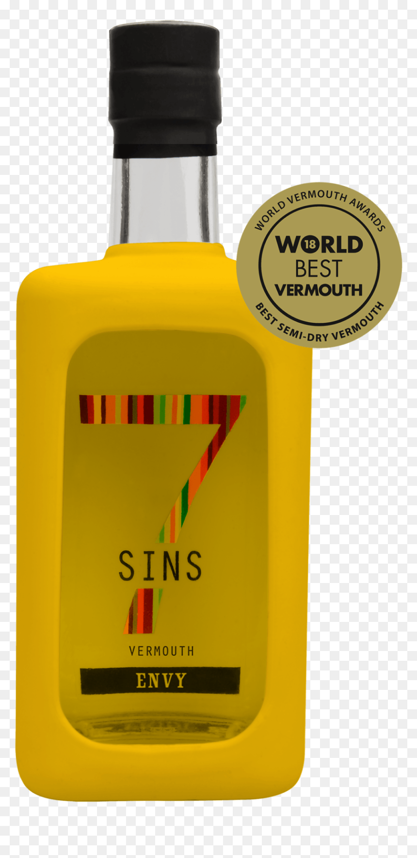 Packshot 7sins Envy With Awardlr - 7 Sins Envy Vermouth, HD Png Download - pot of greed png