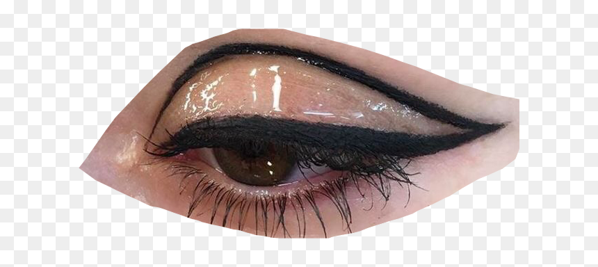 #eye #eyepng #eyefiller #makeup #filler #polyvore #moodboard - Glossy Eye, Transparent Png - eyepng