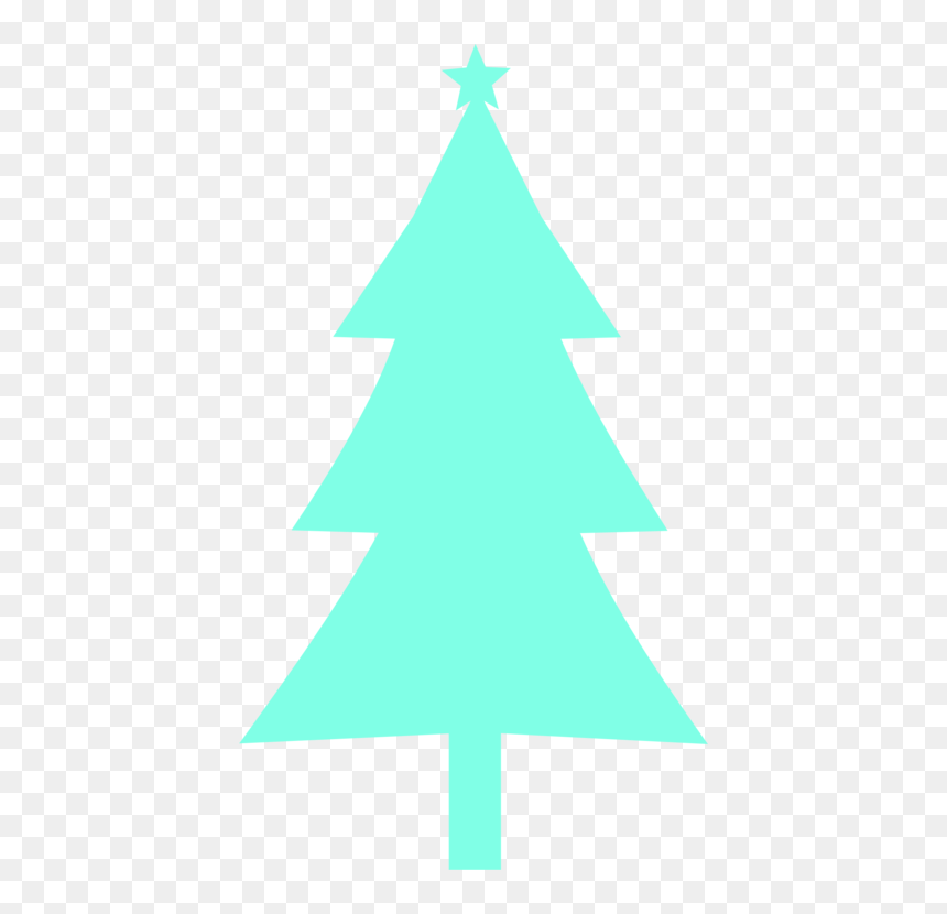 Christmas Ornament,tree,conifer - Clip Art Red Christmas Tree, HD Png Download - conifer png