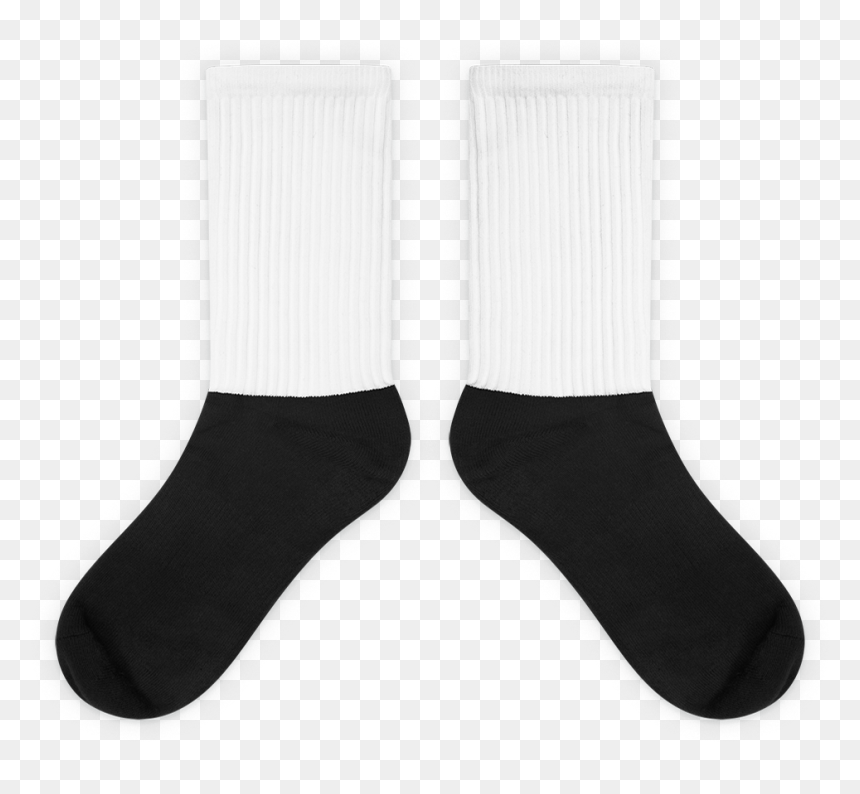 File 0bf4235aed Original - Black Foot Sublimated Socks, HD Png Download - emoji peach png