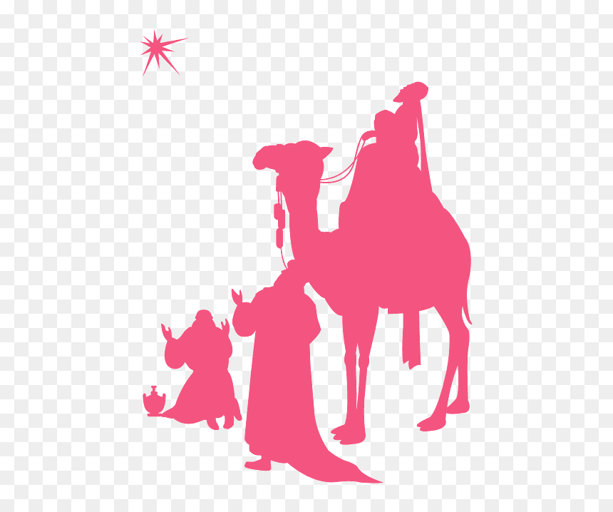 Tres Reis Magoa Em Vetor, HD Png Download - three wise men png