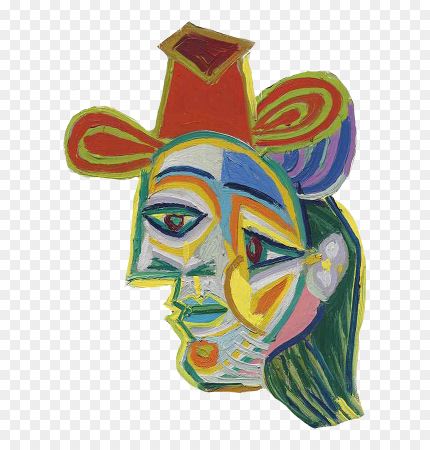 Picasso Buste De Femme, HD Png Download - picasso png