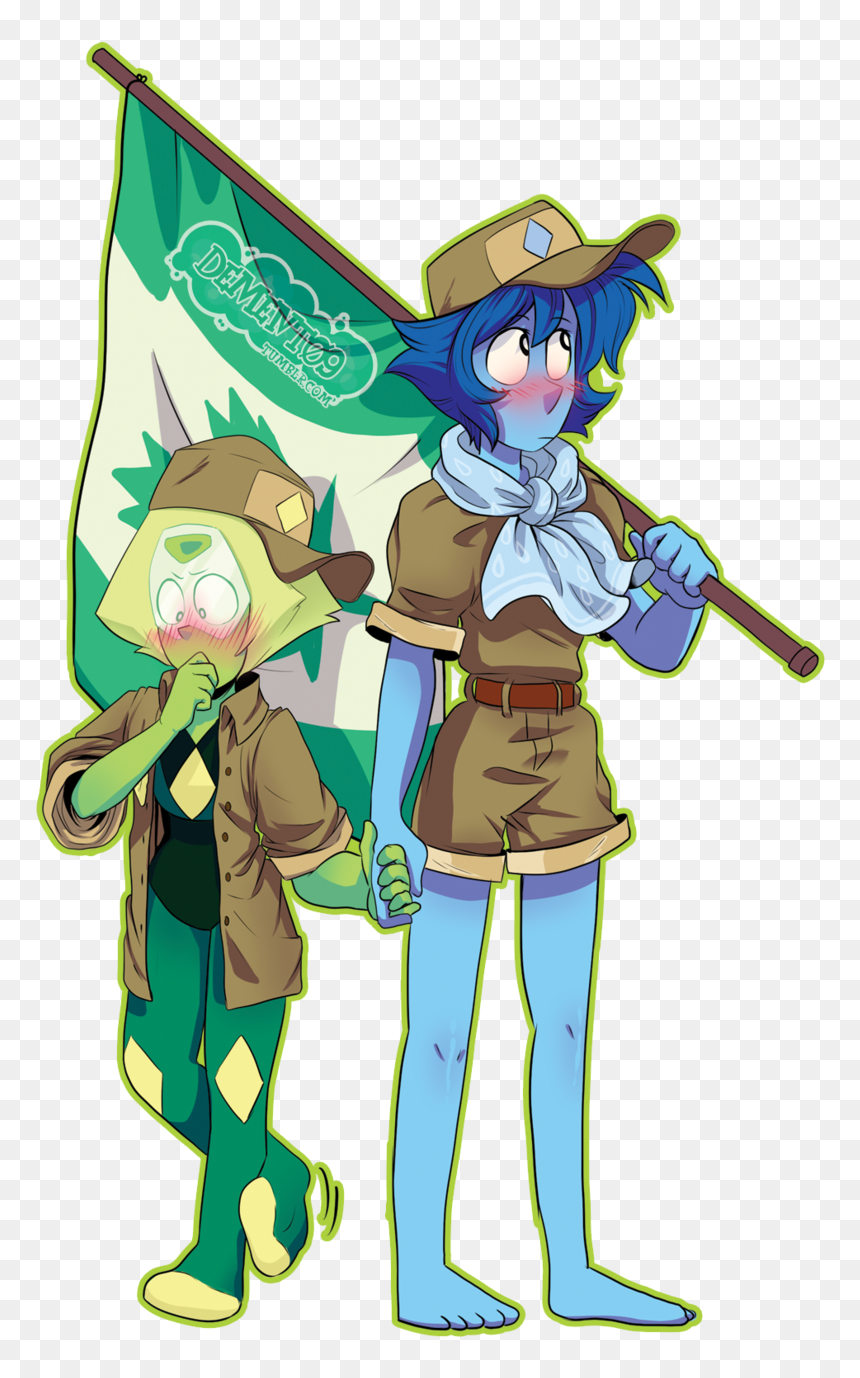 Steven Universe Camp Pining Play, HD Png Download - peridot su png