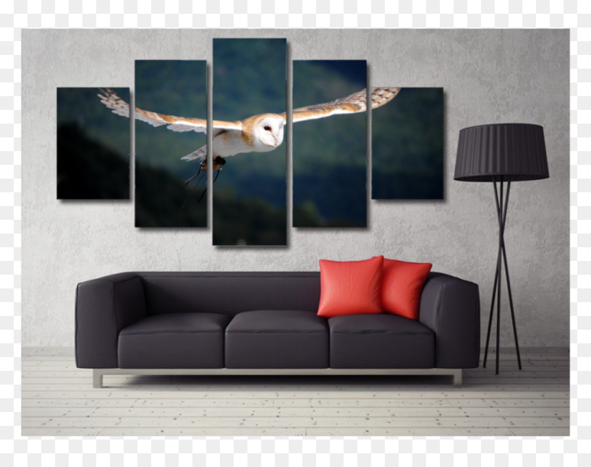 Barn Owl Flying - Welding Canvas Art, HD Png Download - owl flying png