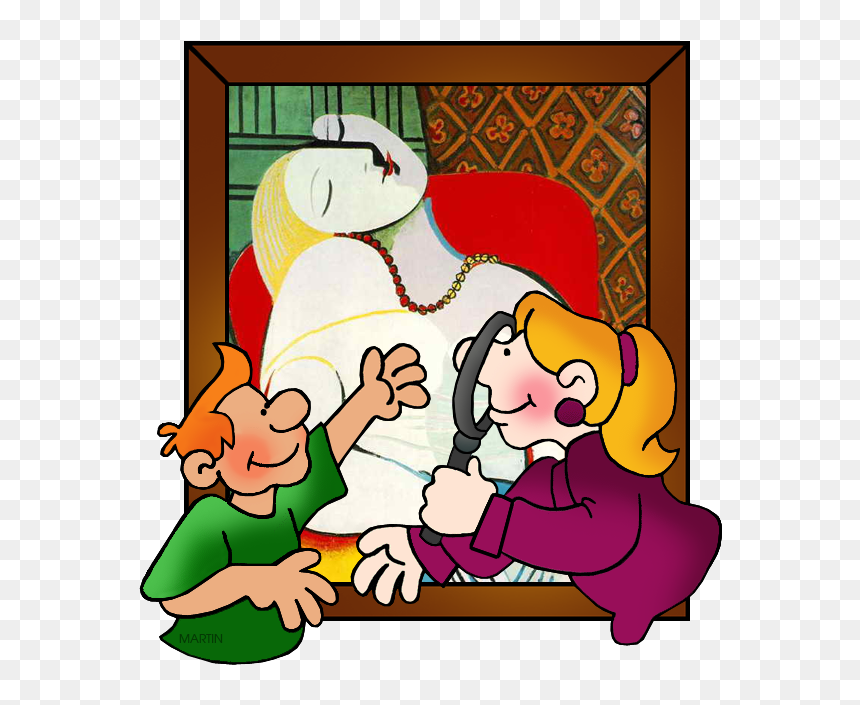 Pablo Picasso - Picasso Women In A Red Chair, HD Png Download - picasso png