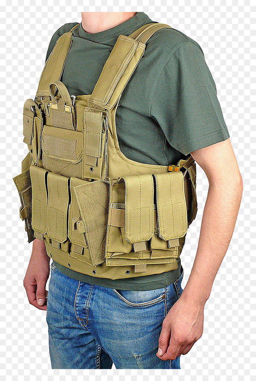 Bulletproof Vest Png, Transparent Png - shrapnel png