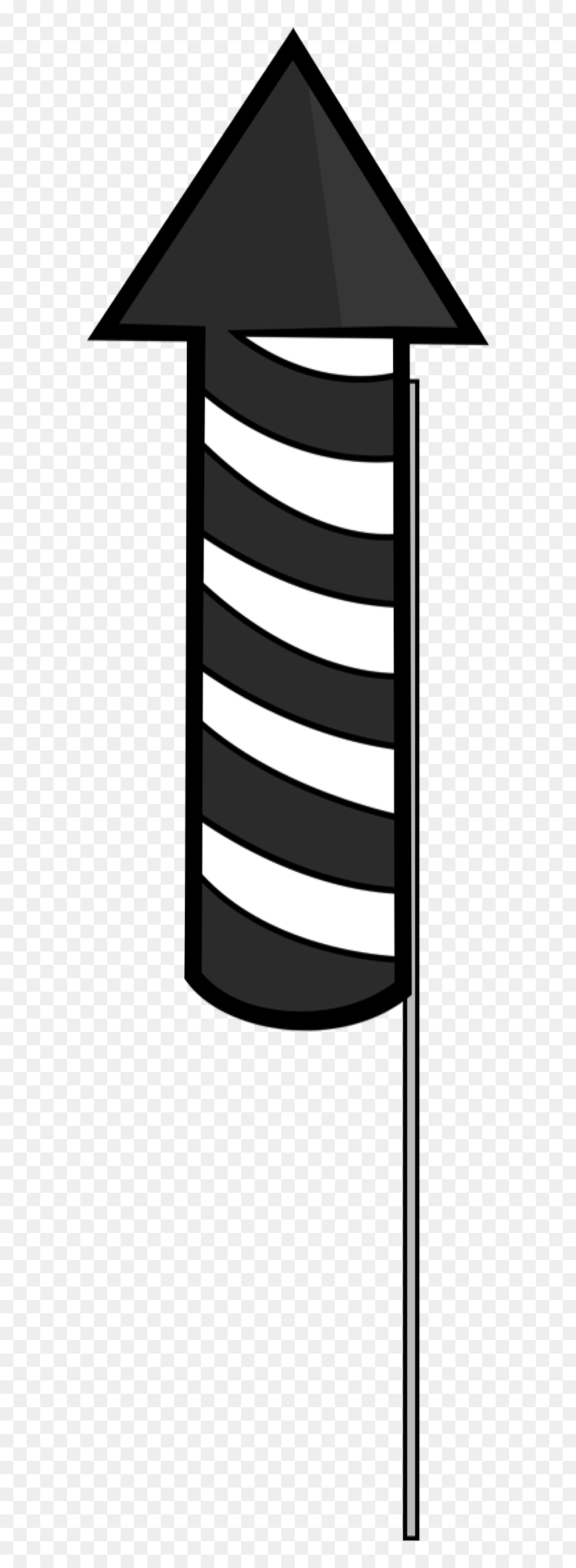 Firecracker Clipart Firework - Bottle Rocket Png Art, Transparent Png - firework vector png
