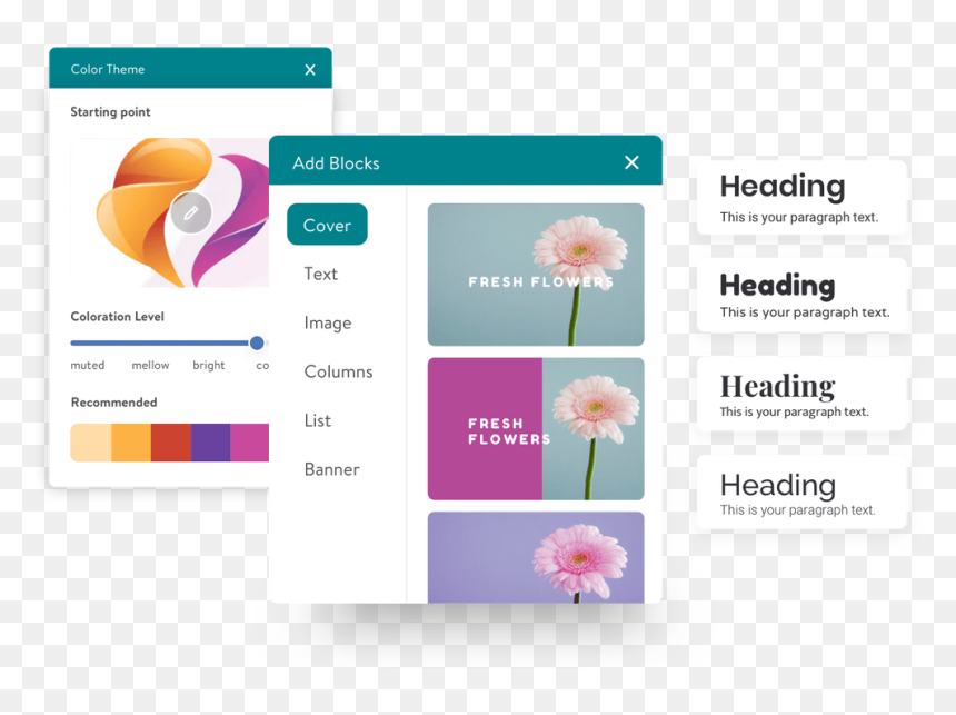 Floral Design, HD Png Download - modern banner png