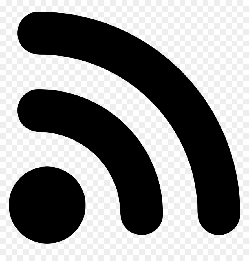 Rss Sign - Illustration, HD Png Download - rss icons png