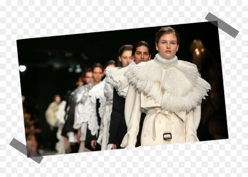 Moore Muses Burberry - Fur Clothing, HD Png Download - burberry png