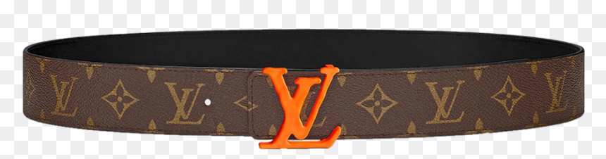 Louis Vuitton Belt Orange, HD Png Download - louis vuitton belt png