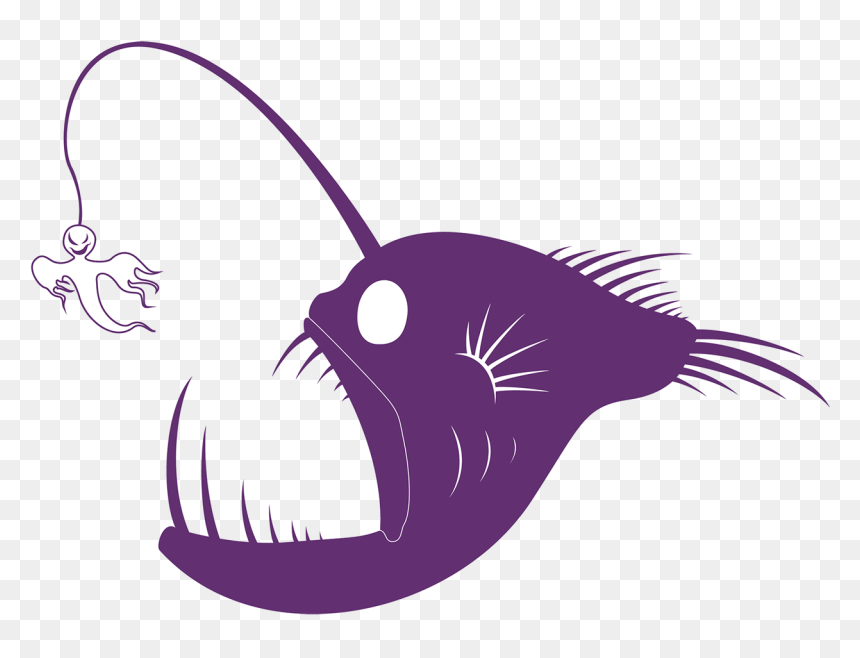 Illustration, HD Png Download - anglerfish png