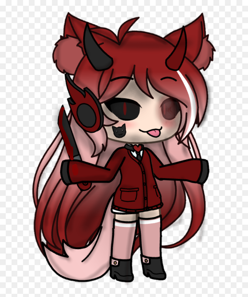 #yandere-chan - Cartoon, HD Png Download - yandere chan png