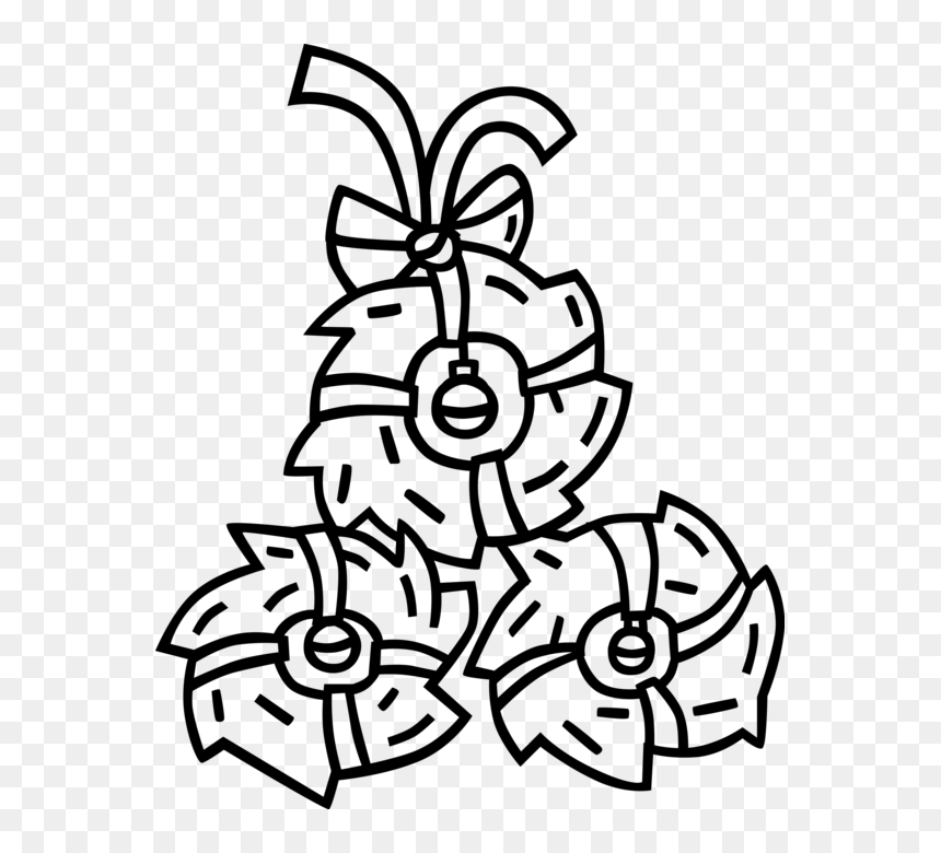 Vector Illustration Of Festive Season Christmas Wreaths, HD Png Download - vector wreath png