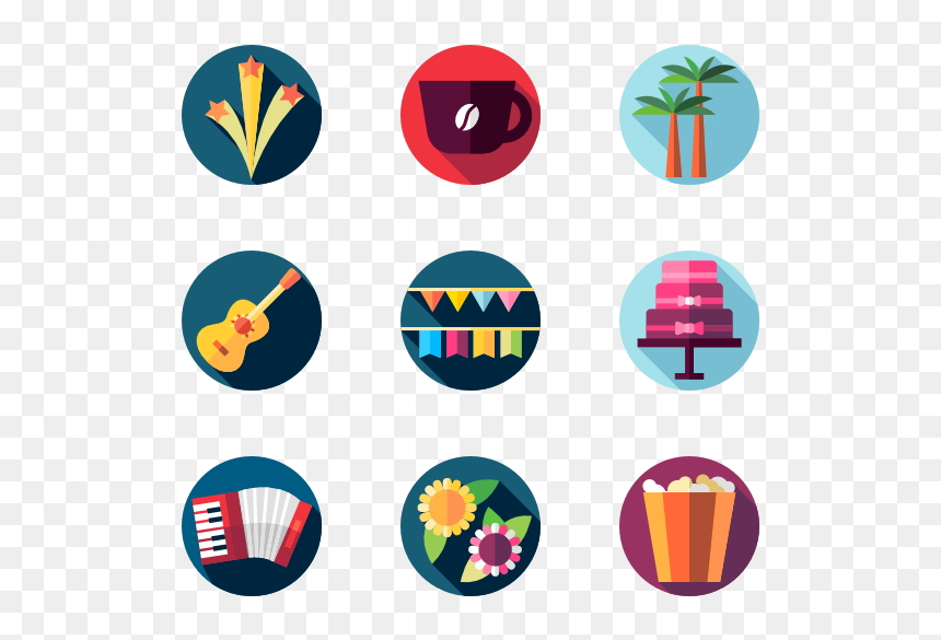 News Icon Vector Png, Transparent Png - festa png
