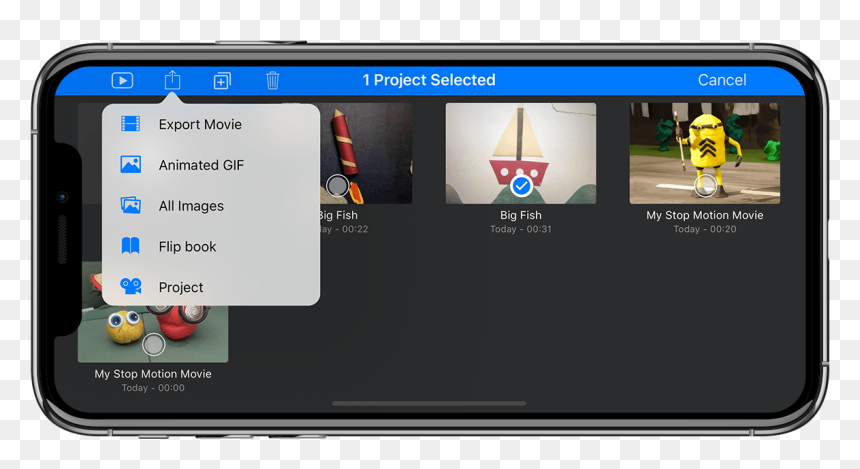 Stop Motion Studio Project, HD Png Download - imessage icon png