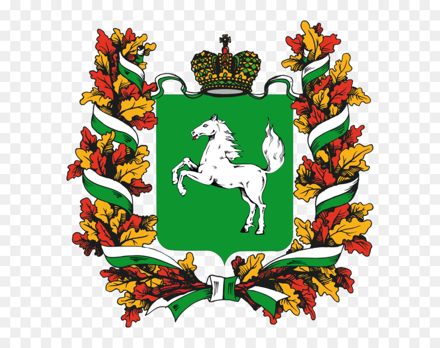Escudo De Armas De La Región De Tomsk - Coat Of Arms Russia All, HD Png Download - cinta vector png