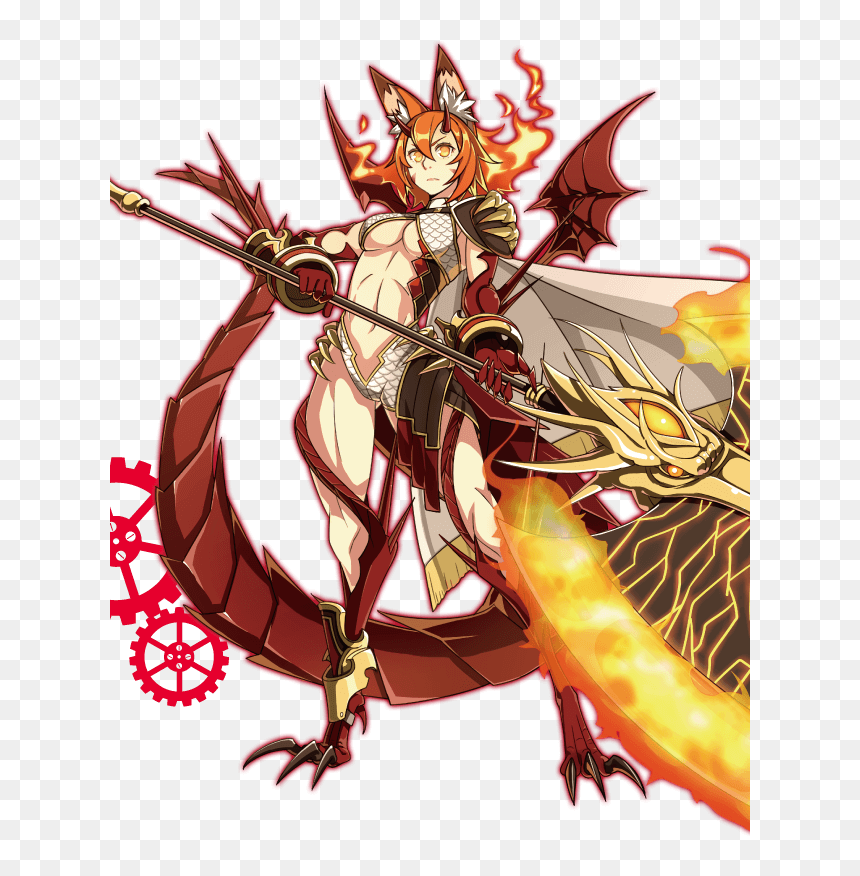 Draco - Demon Gaze 2 Demons, HD Png Download - anime demon png