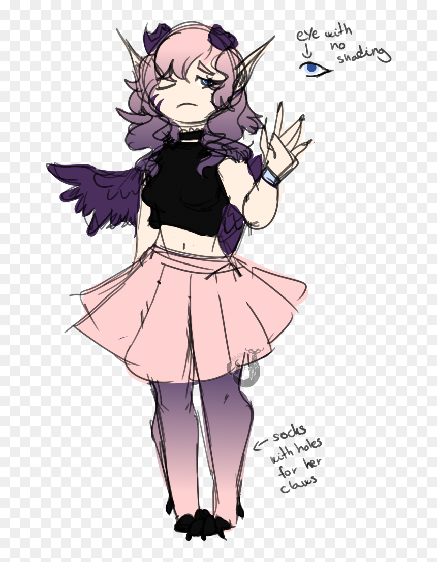 Raelene Ref - Cartoon, HD Png Download - anime demon png
