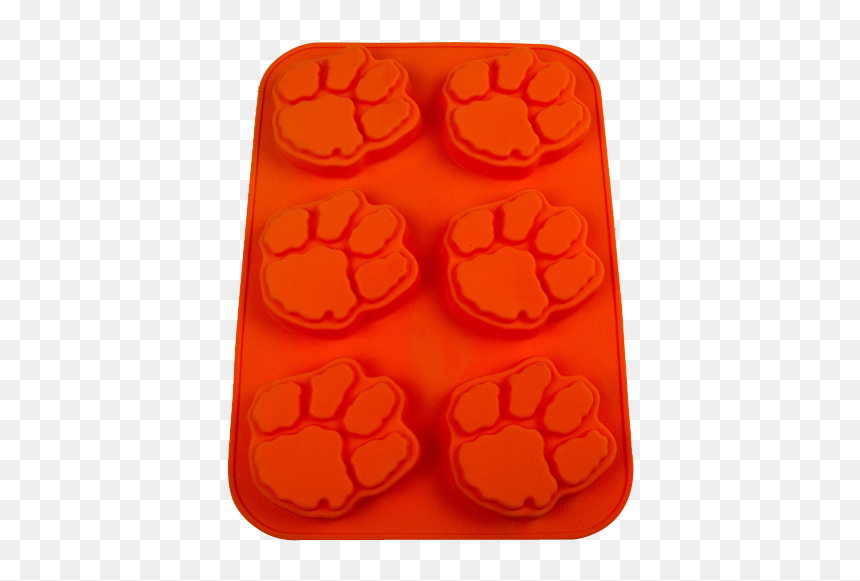 Clemson Tigers Cupcake And Muffin Tray - Mat, HD Png Download - clemson tiger paw png