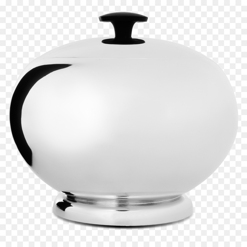 Jarosinski & Vaugoin Silver Bullet Sugar Bowl - Ceramic, HD Png Download - silver bullet png