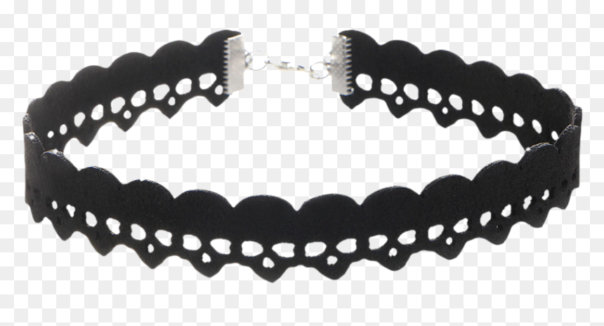 Collar Png Goth, Transparent Png - choker necklace png