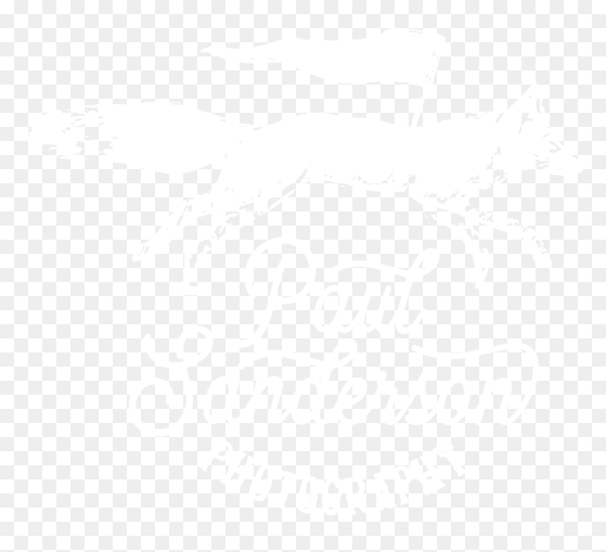 Paulsanderson Logos-2 - Johns Hopkins Logo White, HD Png Download - wedding divider png