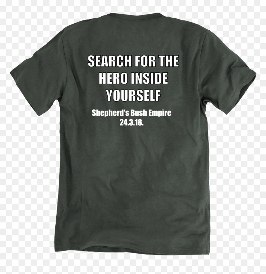 Ev Pop Merchandise Style 1 Back - Active Shirt, HD Png Download - white t shirt back png