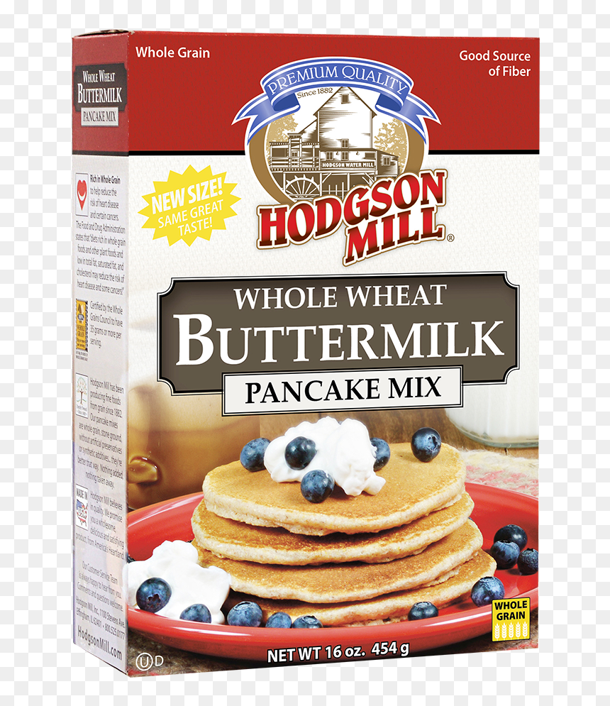 Whole Wheat Buttermilk Pancake Mix - Hodgson Mill Buckwheat Pancake Mix, HD Png Download - pancake breakfast png