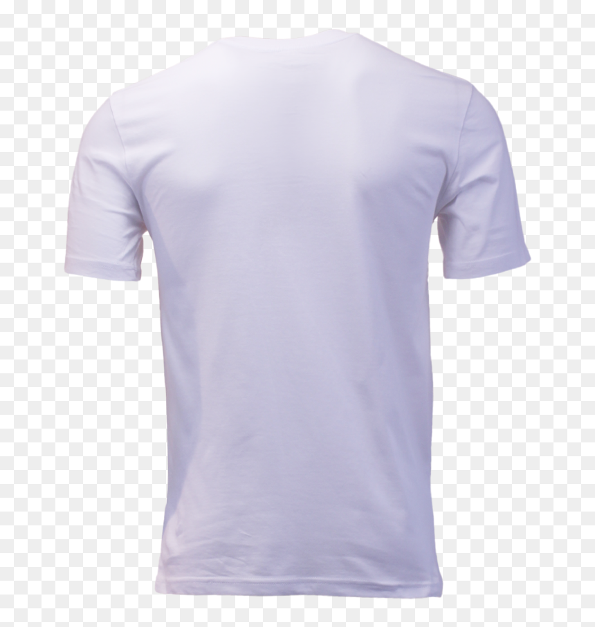 Active Shirt, HD Png Download - white t shirt back png