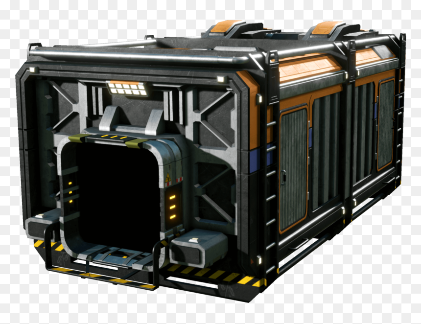 Railroad Car, HD Png Download - storage container png
