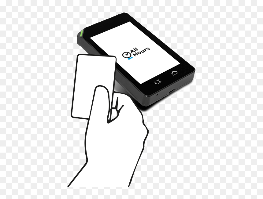 Time Clock - Smartphone, HD Png Download - time clock png