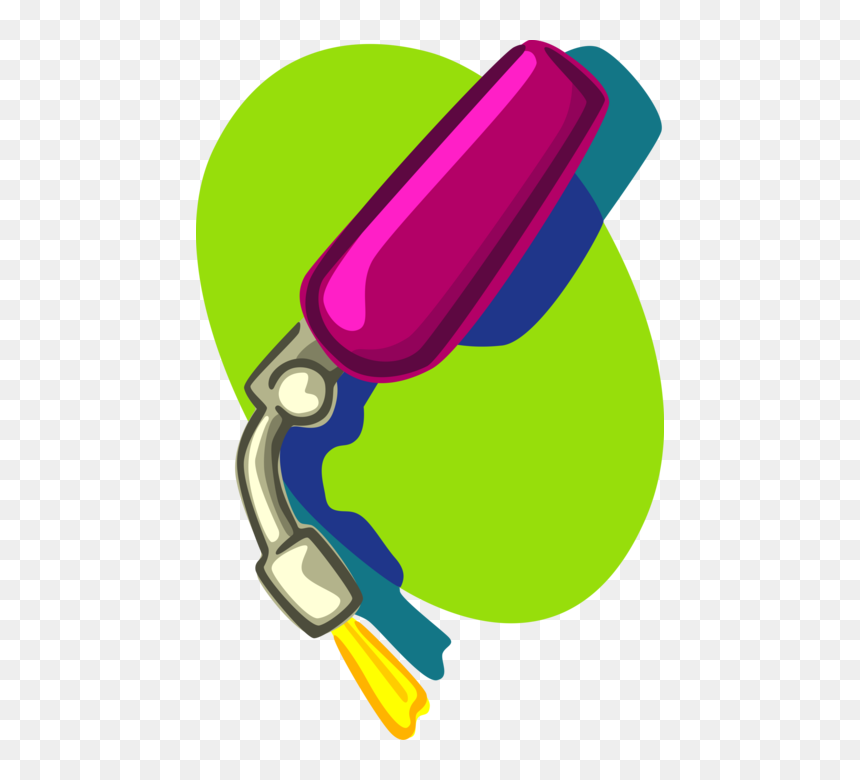 Vector Illustration Of Blow Torch Or Blowtorch Fuel - Graphic Design, HD Png Download - torch vector png