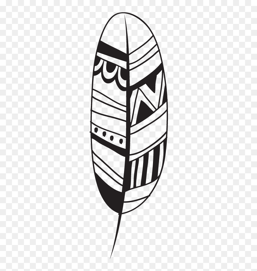 Tribal Feather - Tribal Feather Png, Transparent Png - tribal feather png