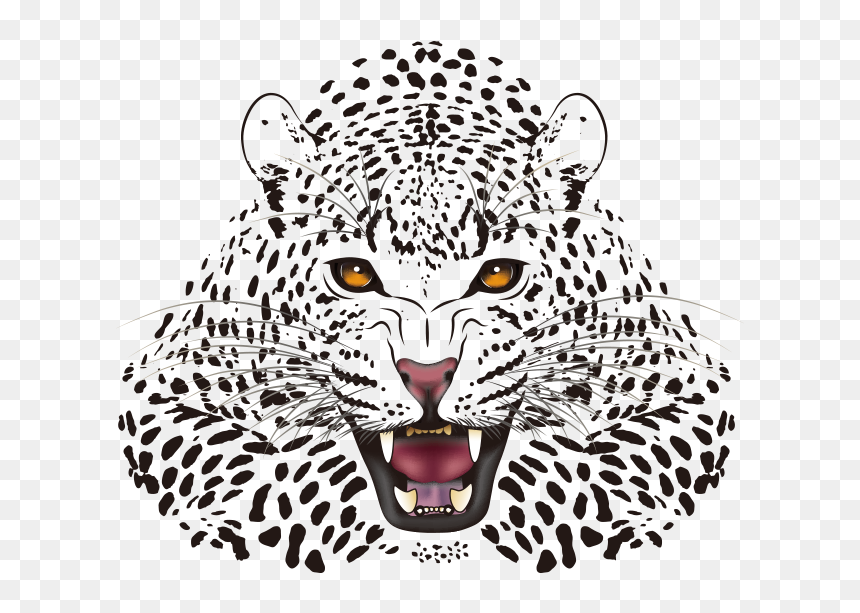 Leopard Tattoo Cheetah Stock Photography - Leopard Tattoo Art, HD Png Download - cheetah face png