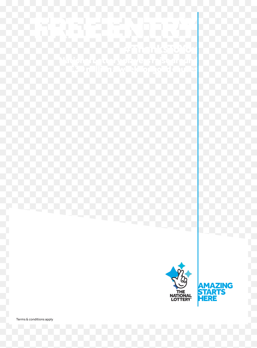 Free Entry Empty Whitetext - National Lottery, HD Png Download - lottery png
