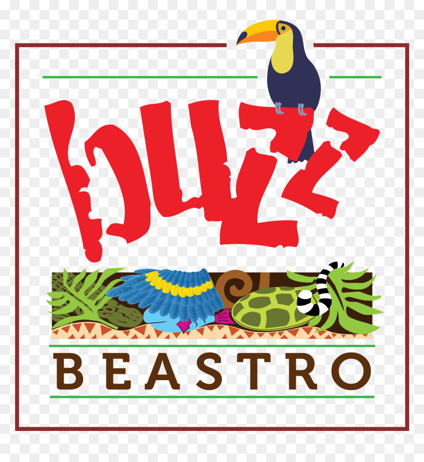 Buzz Beastro Logo - Toucan, HD Png Download - buzz png