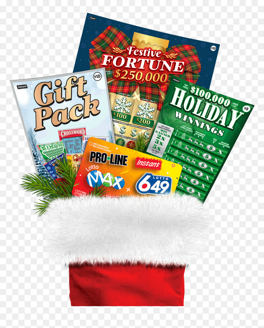Stockings Love Lottery - Olg Scratch Tickets Gift Pack, HD Png Download - lottery png