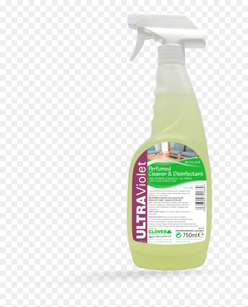 Clover Chemical Spirit 750ml, HD Png Download - janitorial supplies png