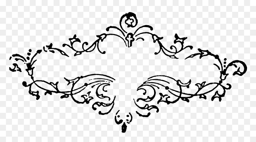 Wedding Flourish Png - Illustration, Transparent Png - flourish.png