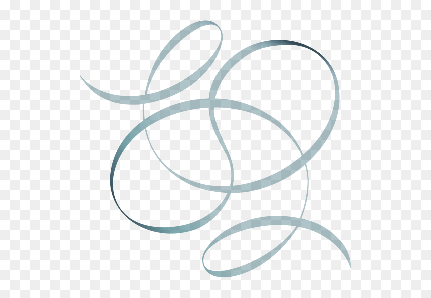 Ribbon Flourish, HD Png Download - flourish.png