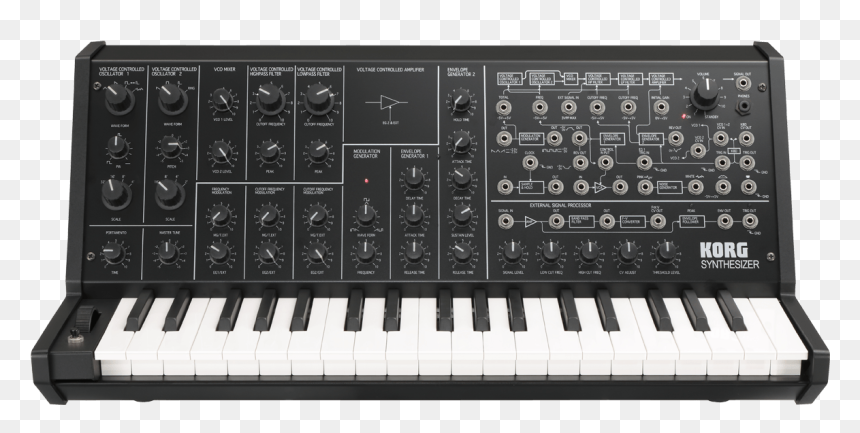 Korg Ms 20 Mini, HD Png Download - korg logo png