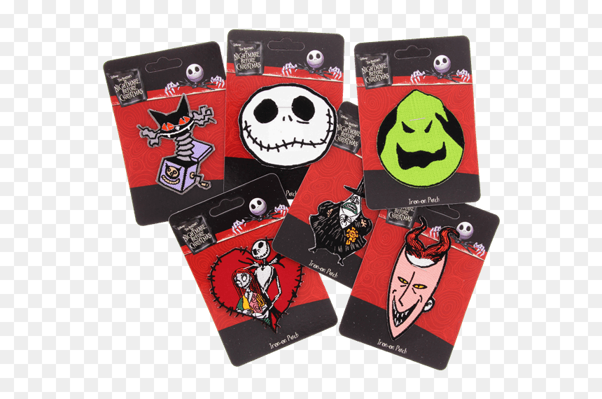 Nightmare Before Christmas Loungefly Patch, HD Png Download - nightmare before christmas zero png