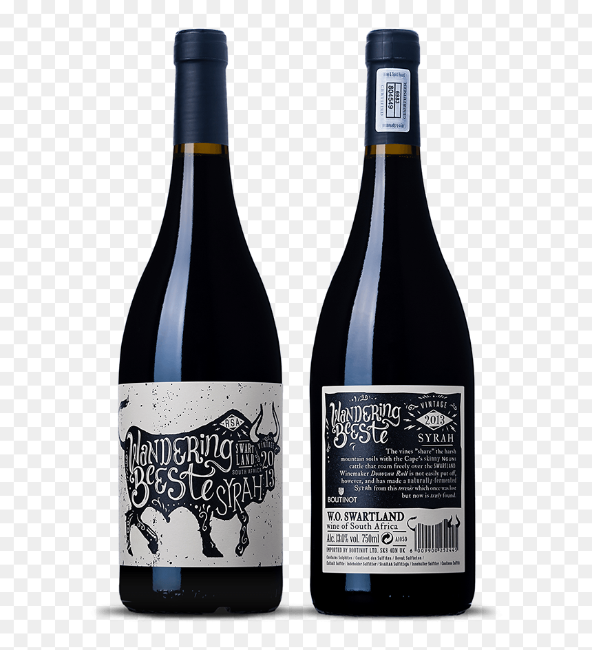 Wandering Beeste, HD Png Download - wine label png
