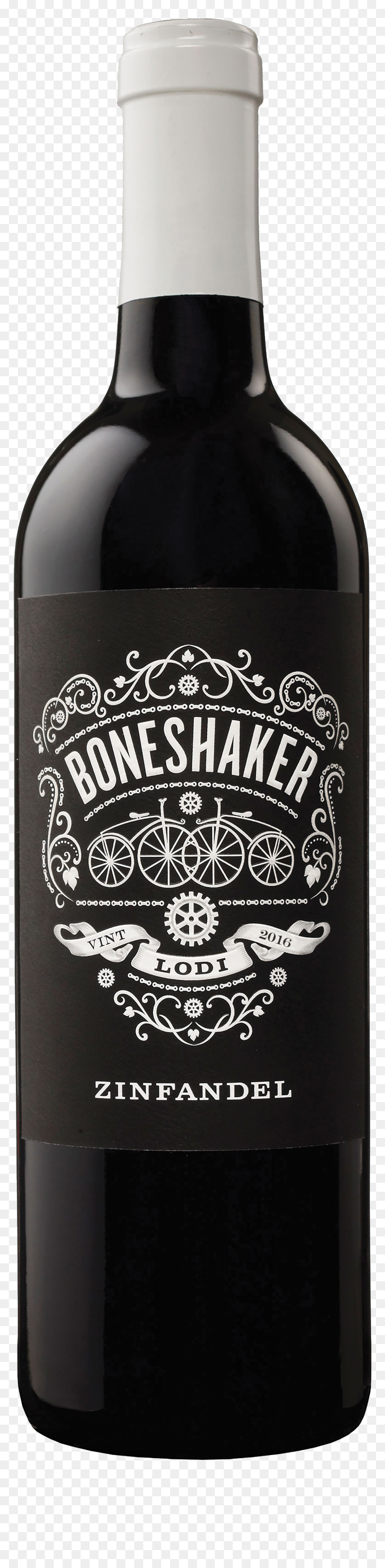 Boneshaker 2015 Lodi Zinfandel, HD Png Download - wine label png